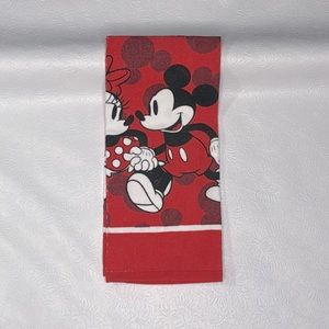 Disney Mickey & Minnie Mouse Red Kitchen Towel